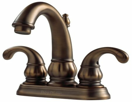 Bronze kitchen faucet