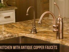 Accord Your Kitchen An Antique Look With Copper Faucets