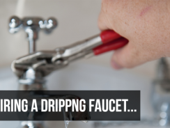 Repairing A Dripping Faucet