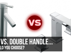 Shall I Choose A Single Handle Faucet Or A Two Handle Faucet For My Kitchen